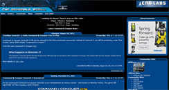 Desktop Screenshot of cncgeneralsworld.com